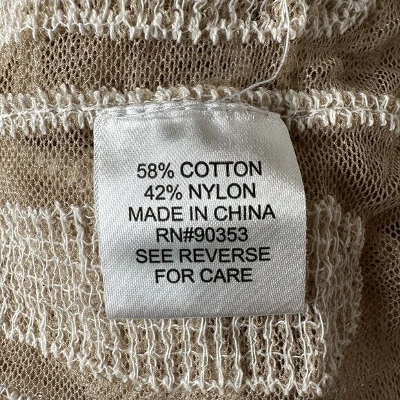 Rebellion Again Sheer Lace Mesh Duster Cardigan Womens Sz M Festival Boho Fairy - Picture 5 of 13